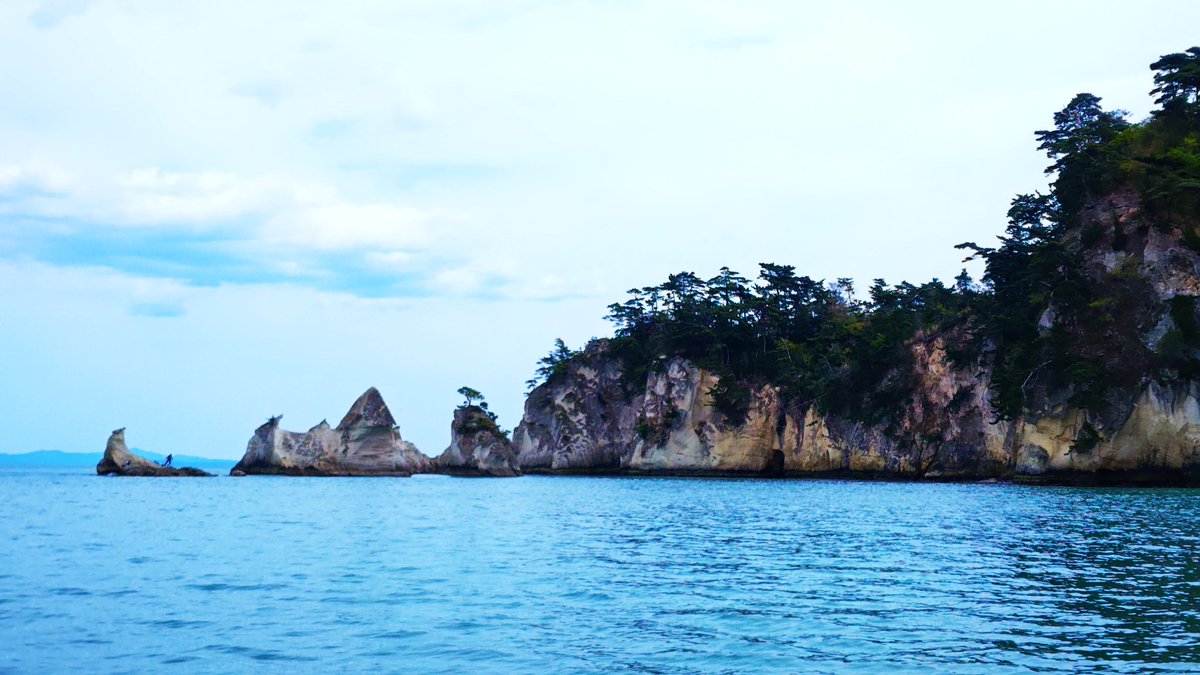 石ノ森萬画館から松島へ向かう。
松島は松島でも今回は東松島嵯峨渓の方に行くことにした 