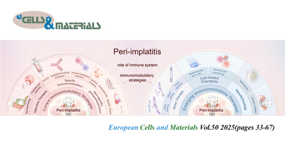 👏Check eCM latest articles: Innovative immunomodulatory strategies in the management of peri-implantitis: current paradigms and future directions

ecmjournal.org/papers/vol050/…

#Immunomodulation #PeriImplantitis #Inflammation #BoneResorption #Osteogenesis