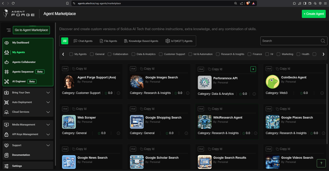 Mastering Modular Ai Agents

Just tried out <a href="/agentforgeinc/">Agent Forge</a>  by <a href="/AITECHio/">AITECH</a>  and honestly, it blew me away.
It’s a powerful tool that lets you build your own smart AI agents to automate tasks without writing a single line of code.

I got $65 in free credits to test the platform and