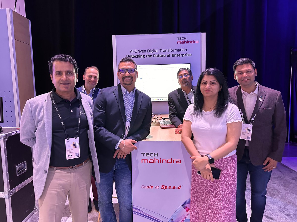 tech_mahindra's tweet image. Day 1 of #IBMThink2025 has been an inspiring start!

The day began with the Partner Plus Welcome Reception, where @Tech_Mahindra was recognized with the prestigious Partner Plus Award in AI for Business as the APAC Geography Winner. This award is a testament to our collaboration…