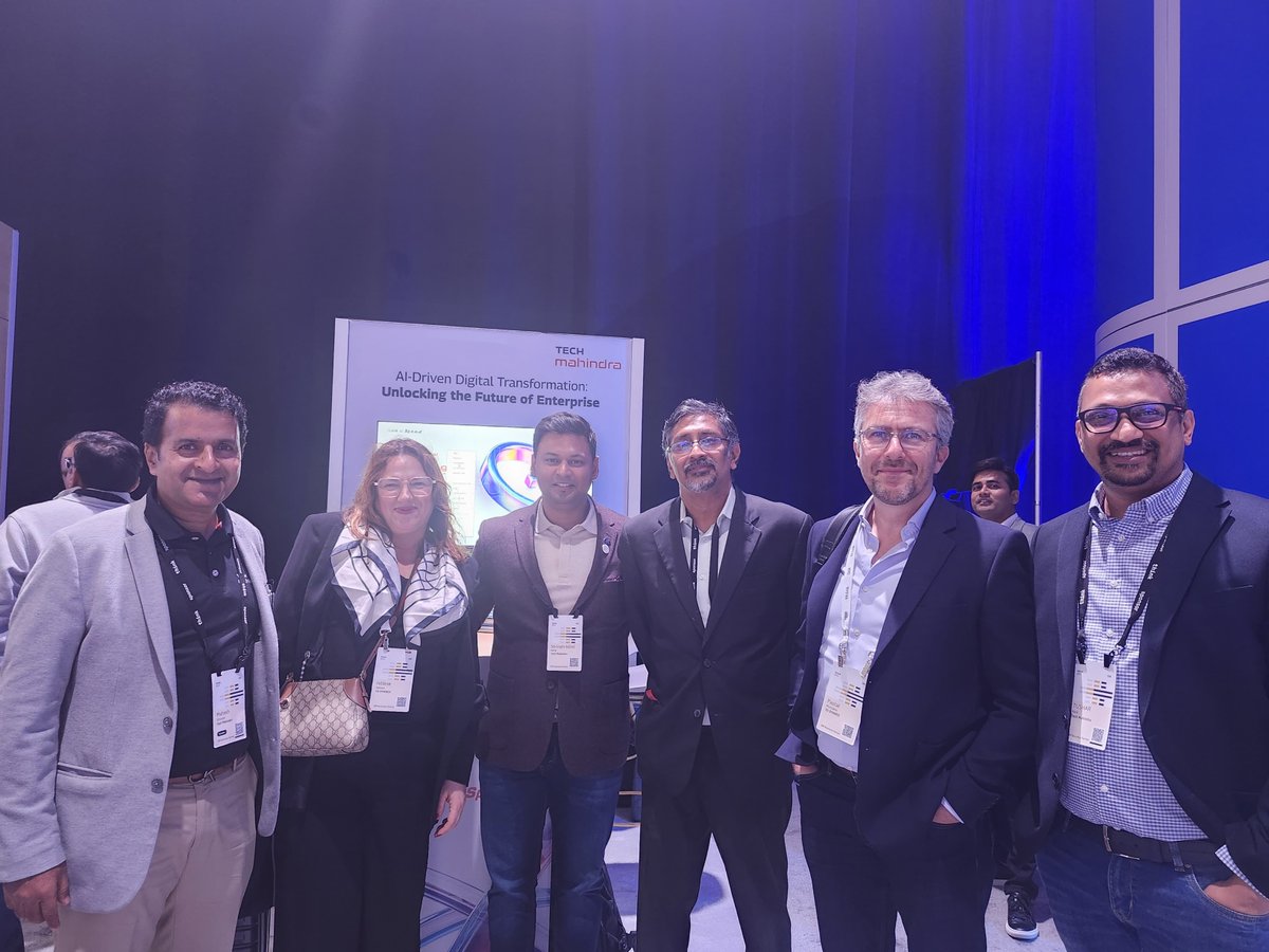 tech_mahindra's tweet image. Day 1 of #IBMThink2025 has been an inspiring start!

The day began with the Partner Plus Welcome Reception, where @Tech_Mahindra was recognized with the prestigious Partner Plus Award in AI for Business as the APAC Geography Winner. This award is a testament to our collaboration…