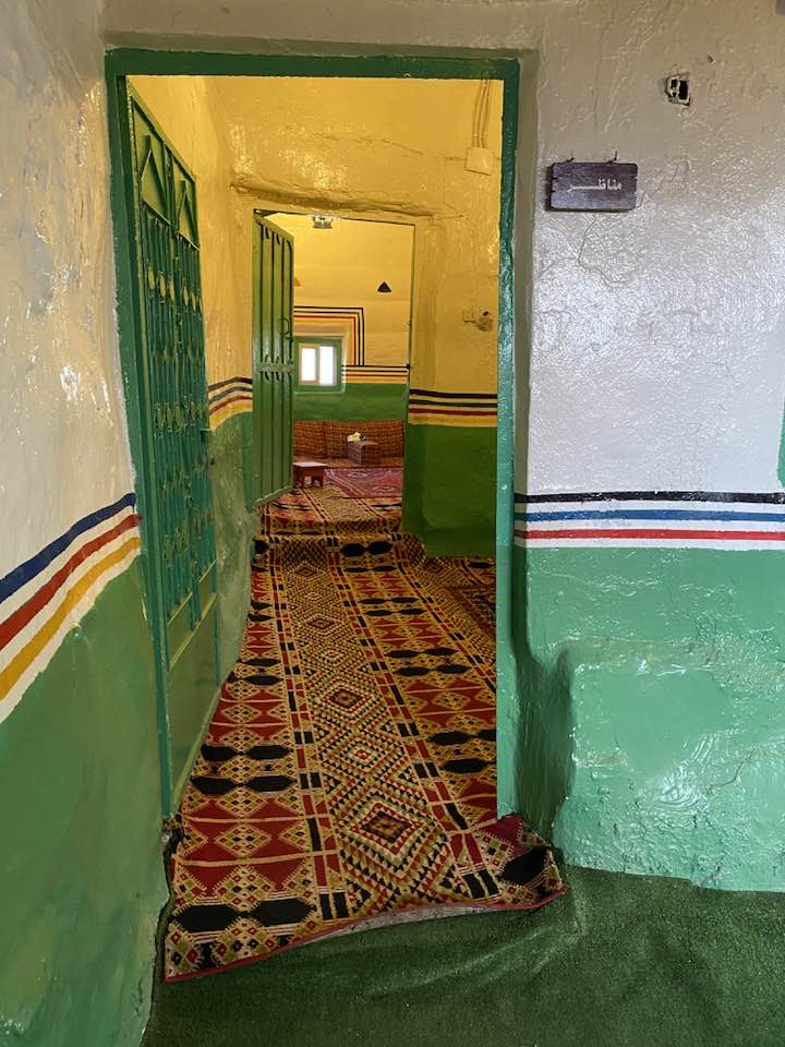 داخل منزل تراثي في أبها في منطقة عسير
Inside a traditional house in Abha in Aseer Province