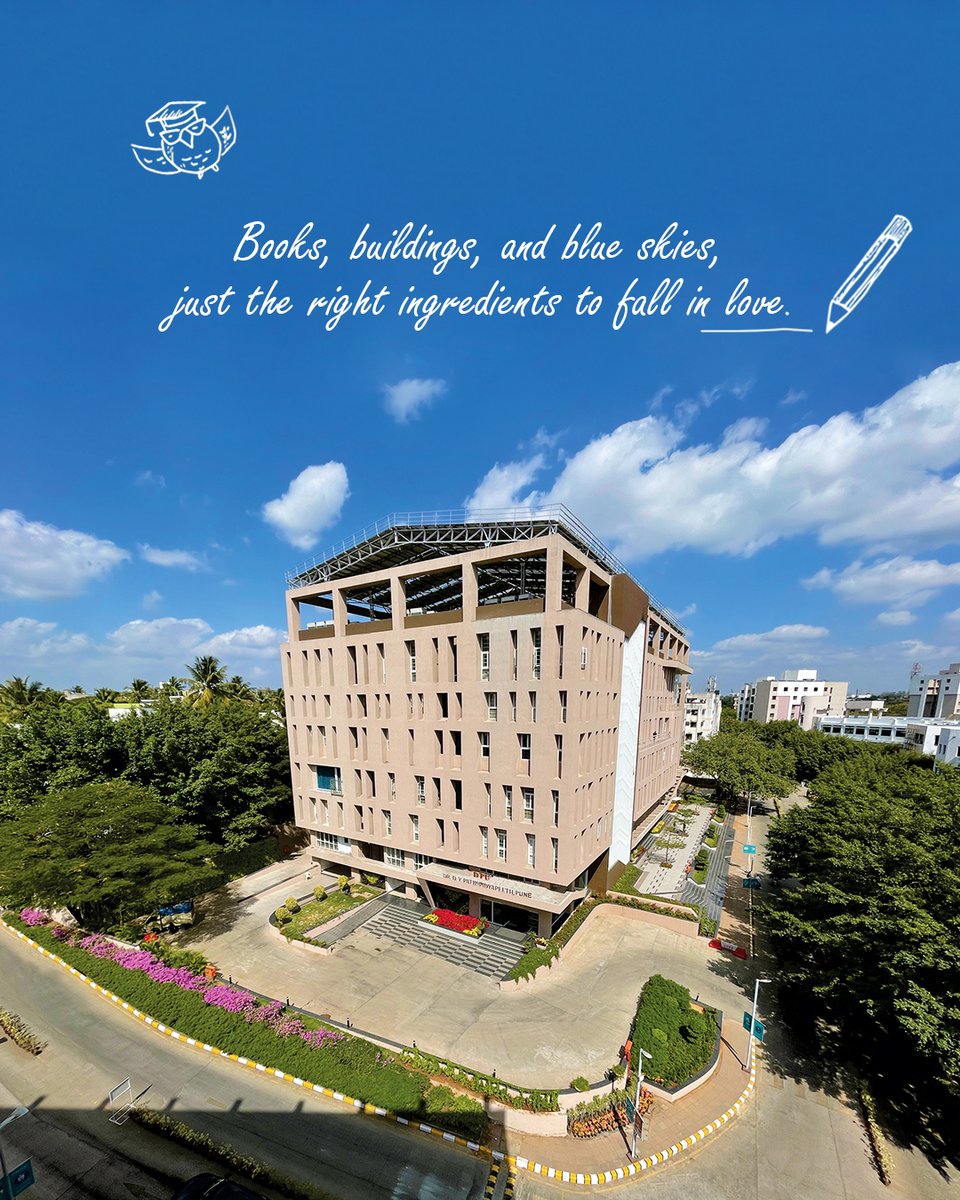 Here's to sunny days, open minds, and endless possibilities at Dr. D. Y. Patil Vidyapeeth (DPU), Pimpri, Pune, where every corner sparks curiosity, connection, and the joy of becoming your best self. 
#CampusVibes #DPU #Learning #Joy #Summer #Campus #StudentLife #dypatilpimpri