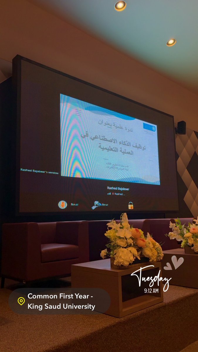 nadoomran's tweet photo. الآن: 
ندوة توظيف الذكاء الاصطناعي في العمليه التعليميه.. 
على الرابط:

https://t.co/PSzV0aKddN

join Zoom Meeting
Meeting ID: 947 2633 5804
Passcode: 166200 https://t.co/rEp0BQ2hCq