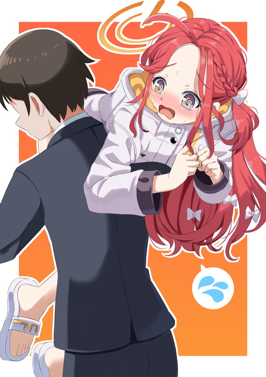 ゲーム開発部を抱っこしてみた
#BlueArchive 
#ブルーアーカイブ 