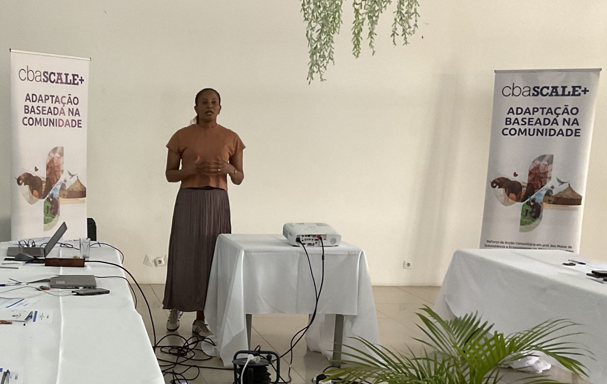IucnE's tweet photo. On 17 April, the #CBASCALE+ consortium in #Mozambique held a workshop in Vilankulos to review climate policy findings and plan next steps for scaling up Community-Based Adaptation.
β‘οΈA key step towards stronger partnerships and 2025β2026 action.
More: πhttps://t.co/sI6Oprkl1V https://t.co/CwJcVdDVey
