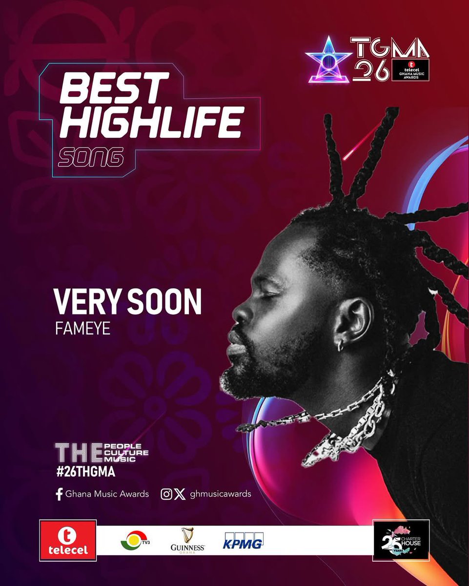 Fortified ๐จ๐๏ธ (@fameye) on Twitter photo Peter will be performing at Ghanaโs biggest night this Saturday !! Remember to vote for the ๐ <a href="/GHMusicAwards/">Telecel Ghana Music Awards</a> Peter will be performing at Ghanaโs biggest night this Saturday !! Remember to vote for the ๐ <a href="/GHMusicAwards/">Telecel Ghana Music Awards</a>