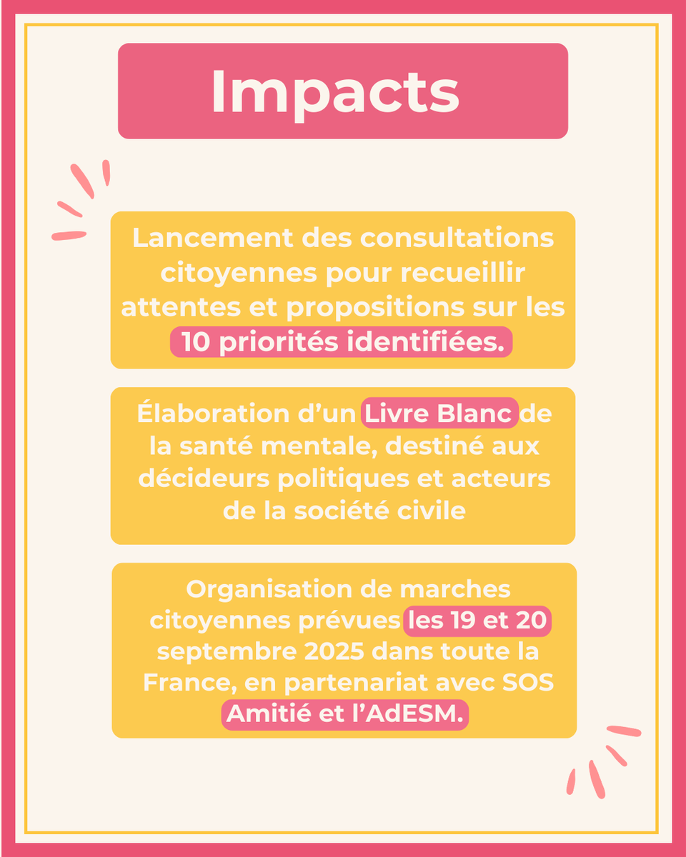 Psychodon (@le_psychodon) on Twitter photo 📊 #ForumSantéMentale : retour en chiffres !
10 tables rondes
👥 + de 3 000 participants
🧠 100+ intervenants
🗣️ 1000+ propositions citoyennes
❤️ Une cause, un mouvement
En 2025, la #SantéMentale est une priorité. Et vous en êtes les acteurs.
<a href="/SOSAmitieIDF/">S.O.S Amitié IDF</a> <a href="/CannesPalais/">Palais des Festivals</a> 📊 #ForumSantéMentale : retour en chiffres !
10 tables rondes
👥 + de 3 000 participants
🧠 100+ intervenants
🗣️ 1000+ propositions citoyennes
❤️ Une cause, un mouvement
En 2025, la #SantéMentale est une priorité. Et vous en êtes les acteurs.
<a href="/SOSAmitieIDF/">S.O.S Amitié IDF</a> <a href="/CannesPalais/">Palais des Festivals</a>