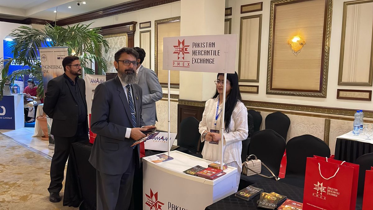 PMEX proudly participated as a Bronze Sponsor in this year’s CFO Conference organized by ICAP, alongside our valued commodity brokers Amaan Capital and H.G. Markets.