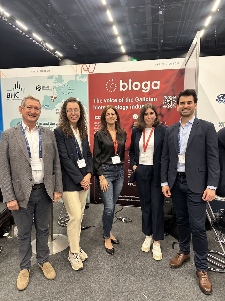 Our CSO and AM are at #SwissBiotechDay in Basel this week.
If you are around, do not miss this chance to stop by the Spanish delegation stand in the Global Village organized by <a href="/AseBio/">AseBio - Asociación Española de Bioempresas</a>, <a href="/BiogaCluster/">BIOGA</a> and  BHC and discover what we mean by #passionforchemistry.