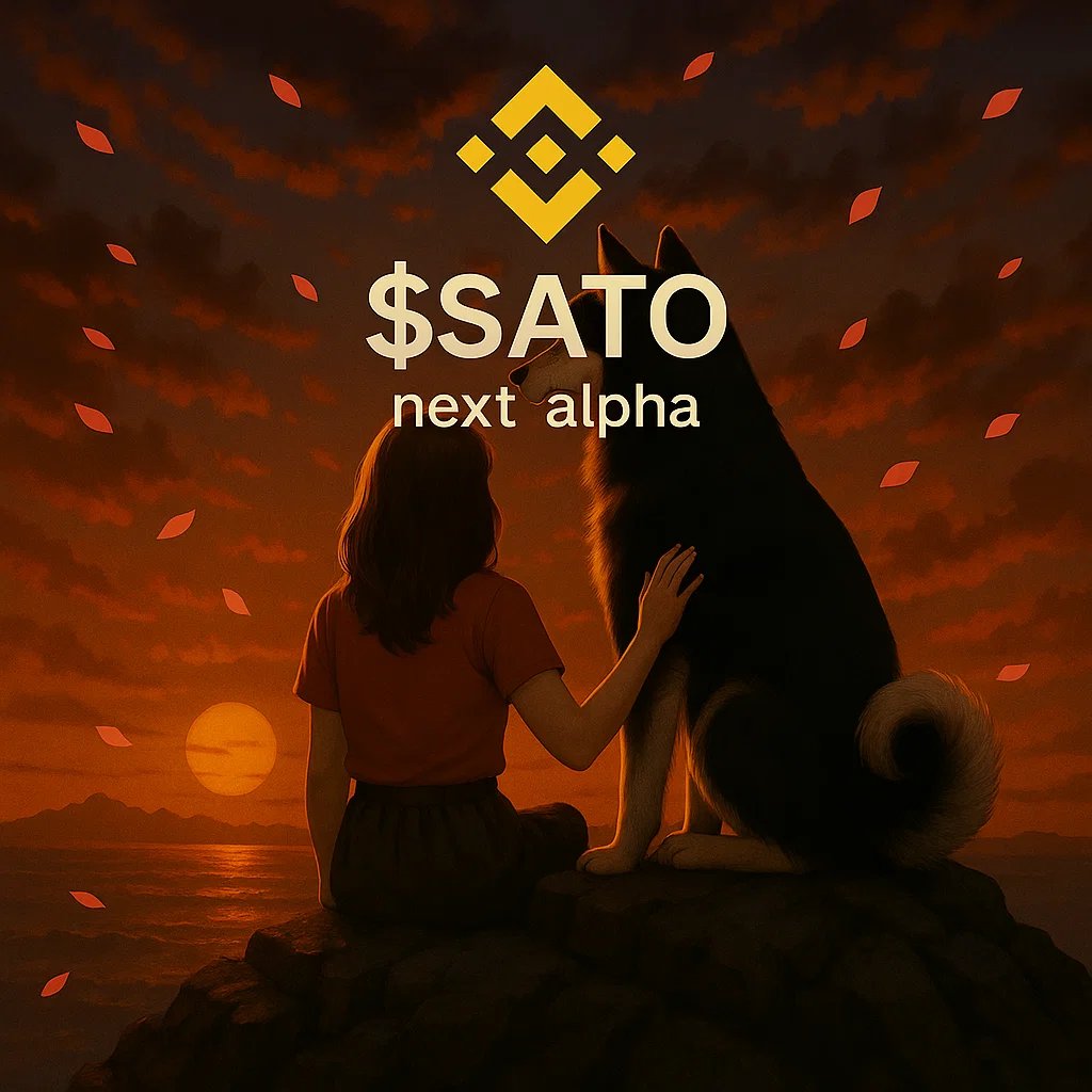 ATSUKOSATOG's tweet photo. @binance $SATO is ready for you @binance https://t.co/acvafXcwtR