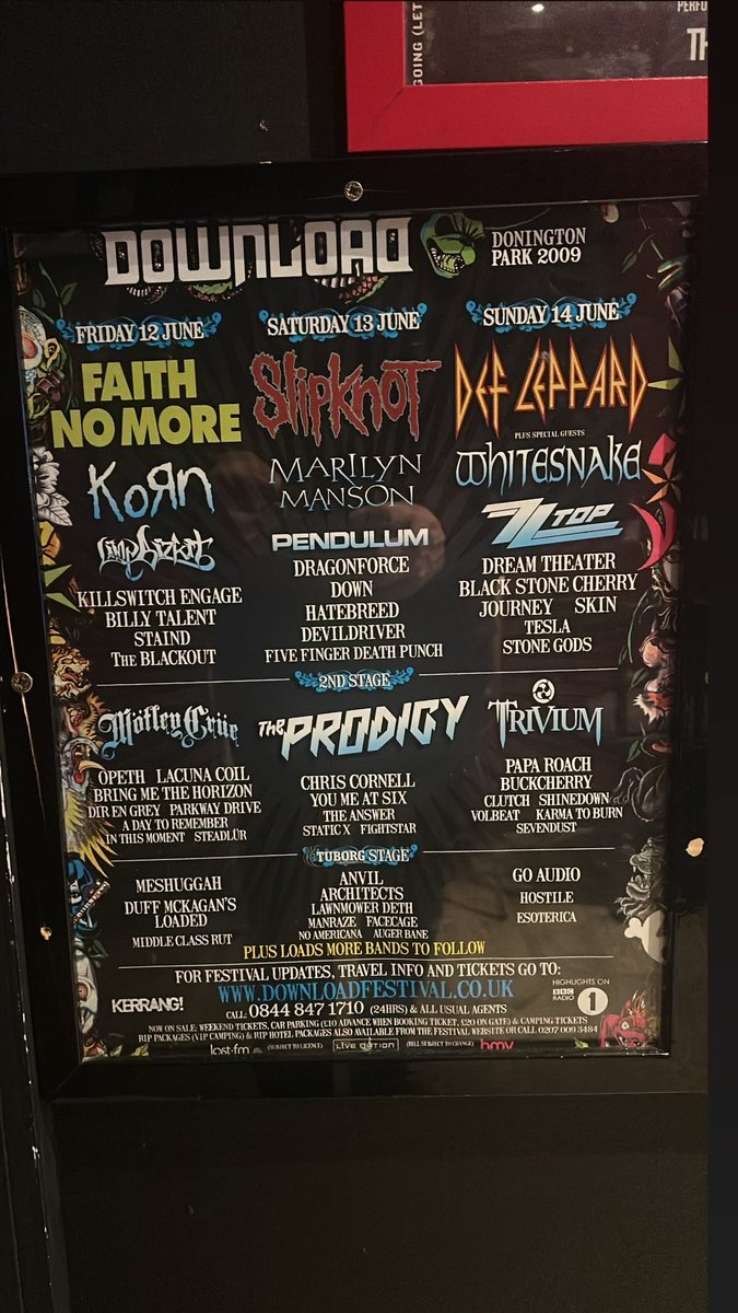 The Blackout (@theblackout) on Twitter photo Oooof! 👀
Remember this <a href="/DownloadFest/">Download Festival</a> line up?
It’s gotta be one of the best ever…& us! Oooof! 👀
Remember this <a href="/DownloadFest/">Download Festival</a> line up?
It’s gotta be one of the best ever…& us!