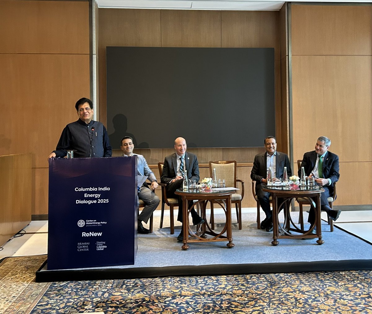 Rasmus Abildgaard Kristensen (@denmarkinindia) on Twitter photo Great to hear Minister <a href="/PiyushGoyal/">Piyush Goyal</a>’s direct and honest take on India’s energy transition at the Columbia India Energy Dialogue 2025 as well as catching up with olds friends like Dave Turk, former US Deputy Secretary of Energy 🔋<a href="/ColumbiaUEnergy/">Center on Global Energy Policy</a> #energy #climate #India Great to hear Minister <a href="/PiyushGoyal/">Piyush Goyal</a>’s direct and honest take on India’s energy transition at the Columbia India Energy Dialogue 2025 as well as catching up with olds friends like Dave Turk, former US Deputy Secretary of Energy 🔋<a href="/ColumbiaUEnergy/">Center on Global Energy Policy</a> #energy #climate #India