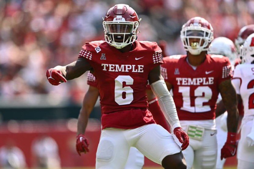 After a great conversation with coach <a href="/WRTreezy/">Roy Roundtree</a>. I’m blessed to receive a Division 1 Football offer to <a href="/Temple_FB/">Temple Football</a>. <a href="/RecruitPN/">Pick North FB Recruiting</a> <a href="/TMPEliteOH7v7/">TMP OHIO 7v7</a> <a href="/AllenTrieu/">Allen Trieu</a> <a href="/JaredLuginbill/">Jared Luginbill</a> <a href="/coachwinters26/">Da'Vell Winters</a>