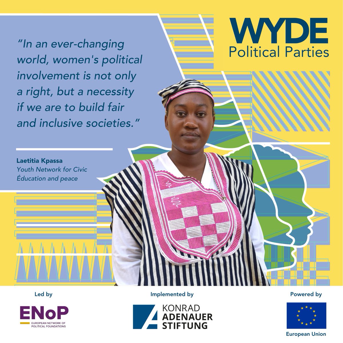EU_ENoP's tweet image. They are not waiting for change—they are building it.
Young voices in 🇨🇮 are shaping democracy with purpose and bold action. Thanks to @KAS_DialoguePol, these efforts are taking root on the ground. The future belongs to those who step up today.
#WYDEPoliticalParties @KAS_africa