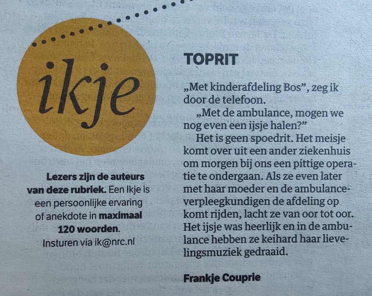 IJsje ❤ #Blijnieuws #NRC #ikje