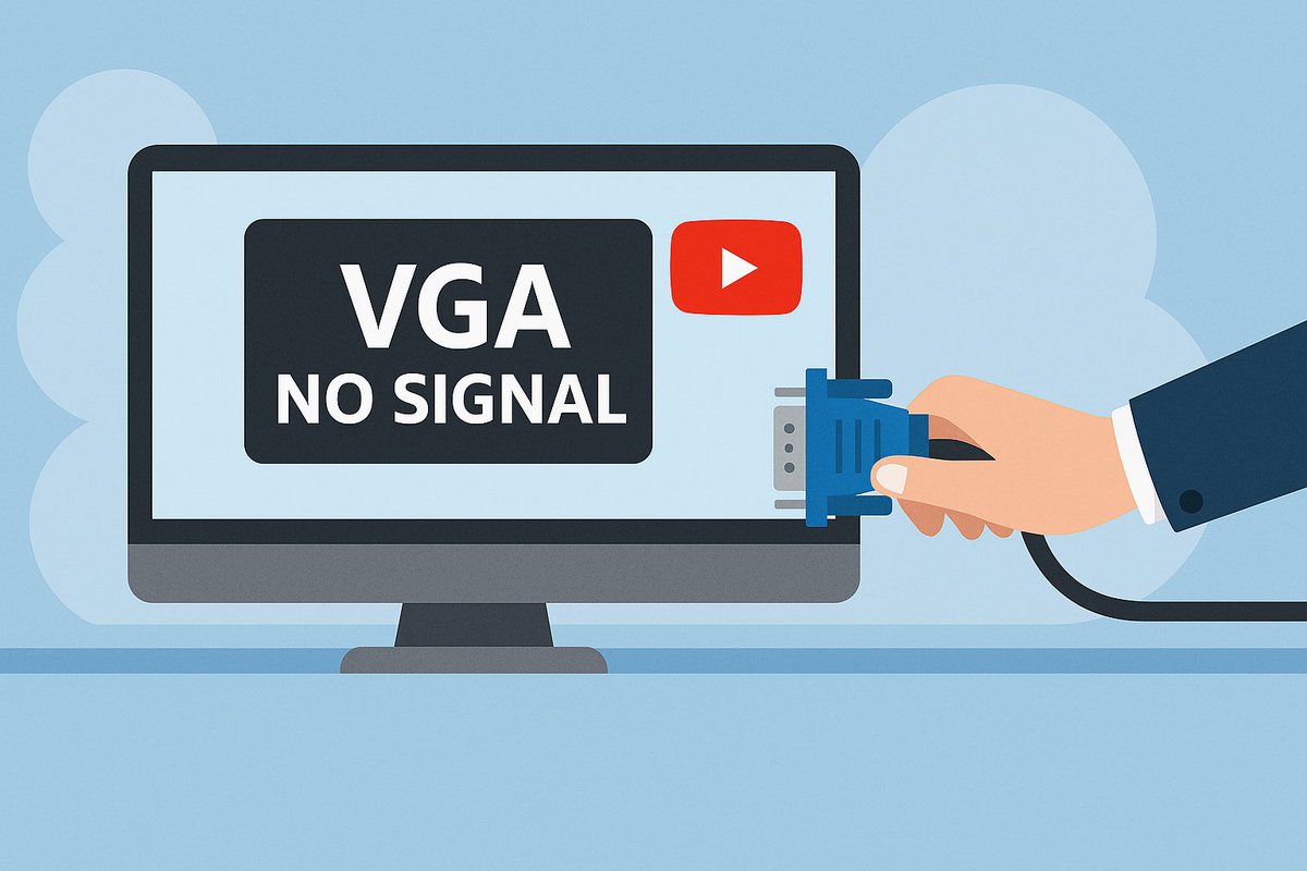 auslogics's tweet image. 🖥️ “VGA No Signal” on your monitor?
Don’t freak out — we’ve got a quick video guide to help you fix it.

🎥 Watch here: youtube.com/watch?v=e8RNTk…

#WindowsHelp #DisplayFix #AuslogicsTips