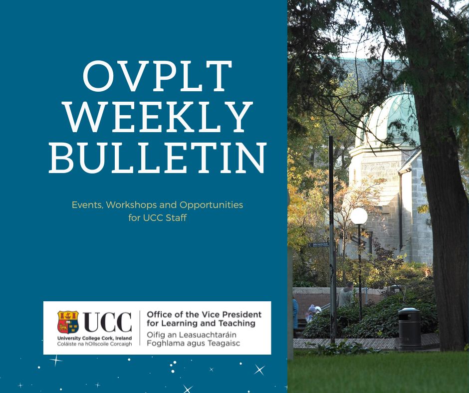 UCC Learning and Teaching (@ovpltucc) on Twitter photo sway.cloud.microsoft/pQFQ7yDGveg1kO…
#OVPLT Bulletin is out today - funding and training opportunities for <a href="/UCC/">UCC Ireland</a> Staff. #ProfessionalDevelopment #SATLE #UNIC #DigitalEducation sway.cloud.microsoft/pQFQ7yDGveg1kO…
#OVPLT Bulletin is out today - funding and training opportunities for <a href="/UCC/">UCC Ireland</a> Staff. #ProfessionalDevelopment #SATLE #UNIC #DigitalEducation