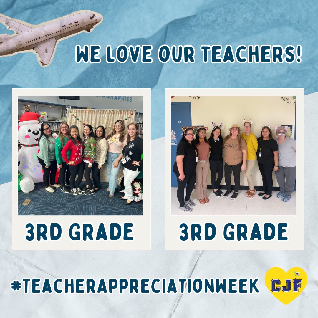 cj_finlayelem's tweet image. As we continue soaring through Teacher Appreciation Week, we would like to highlight our Skeeterrific 1st, 2nd &amp;amp; 3rd Grade teachers!💛 #SimplytheBest #FirstClassTeachers #TeacherAppreciationWeek #WildAboutLearningatCJF #YourBestChoiceDrCarlosJFinlayElementary #YourBestChoiceMDCPS
