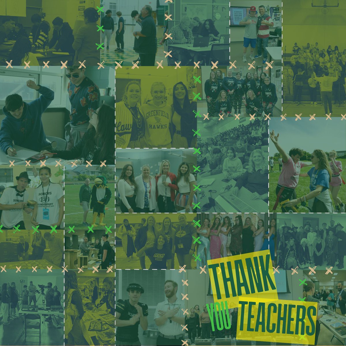✨ Today, we're threading our gratitude into a beautiful quilt of appreciation for all the incredible teachers here at GHS! 🌟 Teachers skillfully sew together the patchwork of student growth, stitching knowledge and creativity into every lesson! Happy Teachers Appreciation Day!