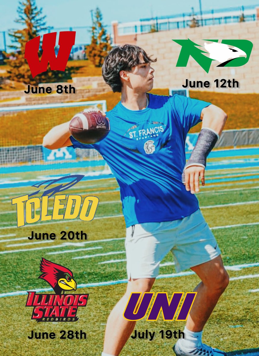 Iggy Amorrortu *2028* QB (@ignacioqb_kp) on Twitter photo Camp season is around the corner. Let’s compete. <a href="/SFHSFBWheaton/">St. Francis HS Spartan Football🏈</a> <a href="/CoachMac44/">Bob McMillen</a> <a href="/BoomCoachLonny/">Lonny Stare 🇺🇸</a> <a href="/CoachIvanM/">Ivan Milivojevic</a> <a href="/QBMotion_MW/">QBMotion MW</a> <a href="/QBFTFootball/">QBFT - Quarterback Football Training</a> <a href="/Emoneyshow/">Eric Harrison</a>
<a href="/CoachGuiton/">Kenny G.</a> <a href="/coachgrimey/">jeff grimes</a>
<a href="/IsaacFruechte14/">Isaac Fruechte</a>
<a href="/CoachCandle/">Jason Candle</a> <a href="/ToledoQBs/">Robert Weiner</a>
<a href="/tstepsis/">Todd Stepsis</a> <a href="/CoachNThompson/">Nate Thompson</a>
<a href="/TonyPetersen17/">Tony Petersen</a> <a href="/Coach_Spack/">Brock Spack</a> Camp season is around the corner. Let’s compete. <a href="/SFHSFBWheaton/">St. Francis HS Spartan Football🏈</a> <a href="/CoachMac44/">Bob McMillen</a> <a href="/BoomCoachLonny/">Lonny Stare 🇺🇸</a> <a href="/CoachIvanM/">Ivan Milivojevic</a> <a href="/QBMotion_MW/">QBMotion MW</a> <a href="/QBFTFootball/">QBFT - Quarterback Football Training</a> <a href="/Emoneyshow/">Eric Harrison</a>
<a href="/CoachGuiton/">Kenny G.</a> <a href="/coachgrimey/">jeff grimes</a>
<a href="/IsaacFruechte14/">Isaac Fruechte</a>
<a href="/CoachCandle/">Jason Candle</a> <a href="/ToledoQBs/">Robert Weiner</a>
<a href="/tstepsis/">Todd Stepsis</a> <a href="/CoachNThompson/">Nate Thompson</a>
<a href="/TonyPetersen17/">Tony Petersen</a> <a href="/Coach_Spack/">Brock Spack</a>