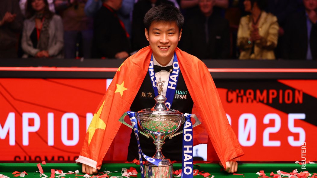 Zhao Xintong has become Asia's first ever player to take the World Snooker Championship crown.

A record 10 Chinese players qualified for the televised stage of the World Championship this year.

🎧 So how has a game once associated with the backrooms of British pubs taken off in
