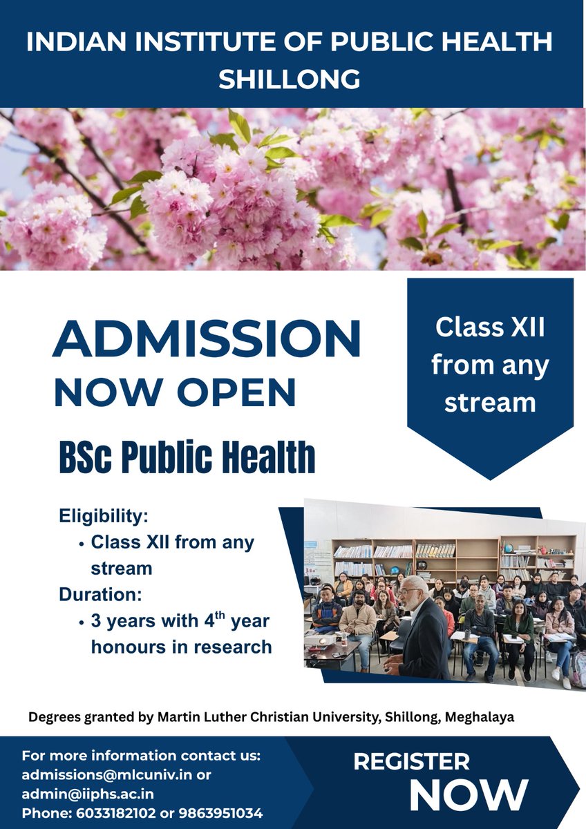 Admissions Open!!!