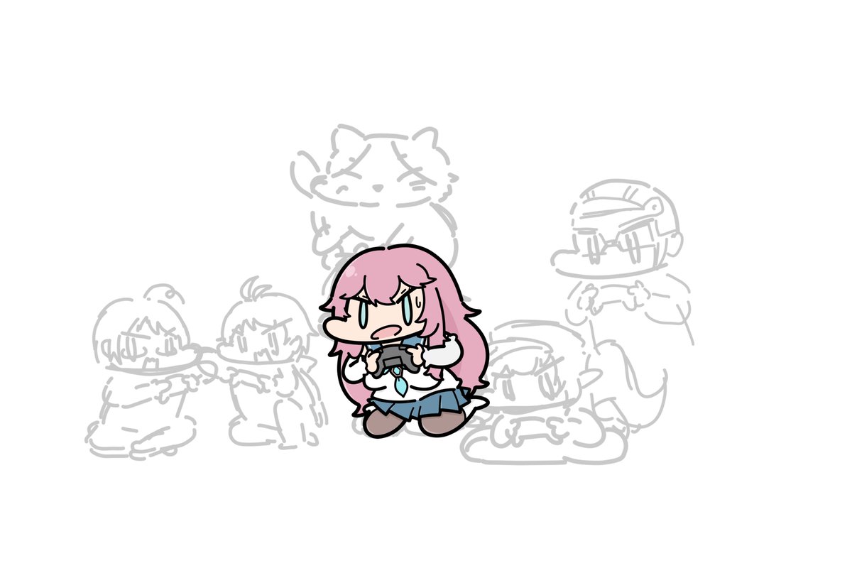 ご依頼絵を描き始めました