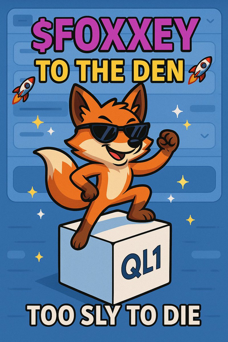 Michael32661615's tweet image. 🦊 Introducing $FOXXEY – the first official token from FoxxOne on the QL1 blockchain!
Built for the bold. Powered by utility. Born from the community.
Read about it here, foxxone.one/f/introducing-… While we await the next #QomFun beta update.