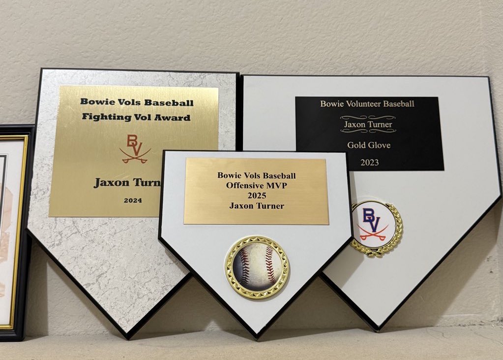 Jaxon Turner (@jaxontu24409475) on Twitter photo Honored to have received Offensive MVP this year I appreciate everyone who has supported me and I couldnโt ask for a better team <a href="/BaseballBowie/">Arlington Bowie Baseball</a> #Family Honored to have received Offensive MVP this year I appreciate everyone who has supported me and I couldnโt ask for a better team <a href="/BaseballBowie/">Arlington Bowie Baseball</a> #Family