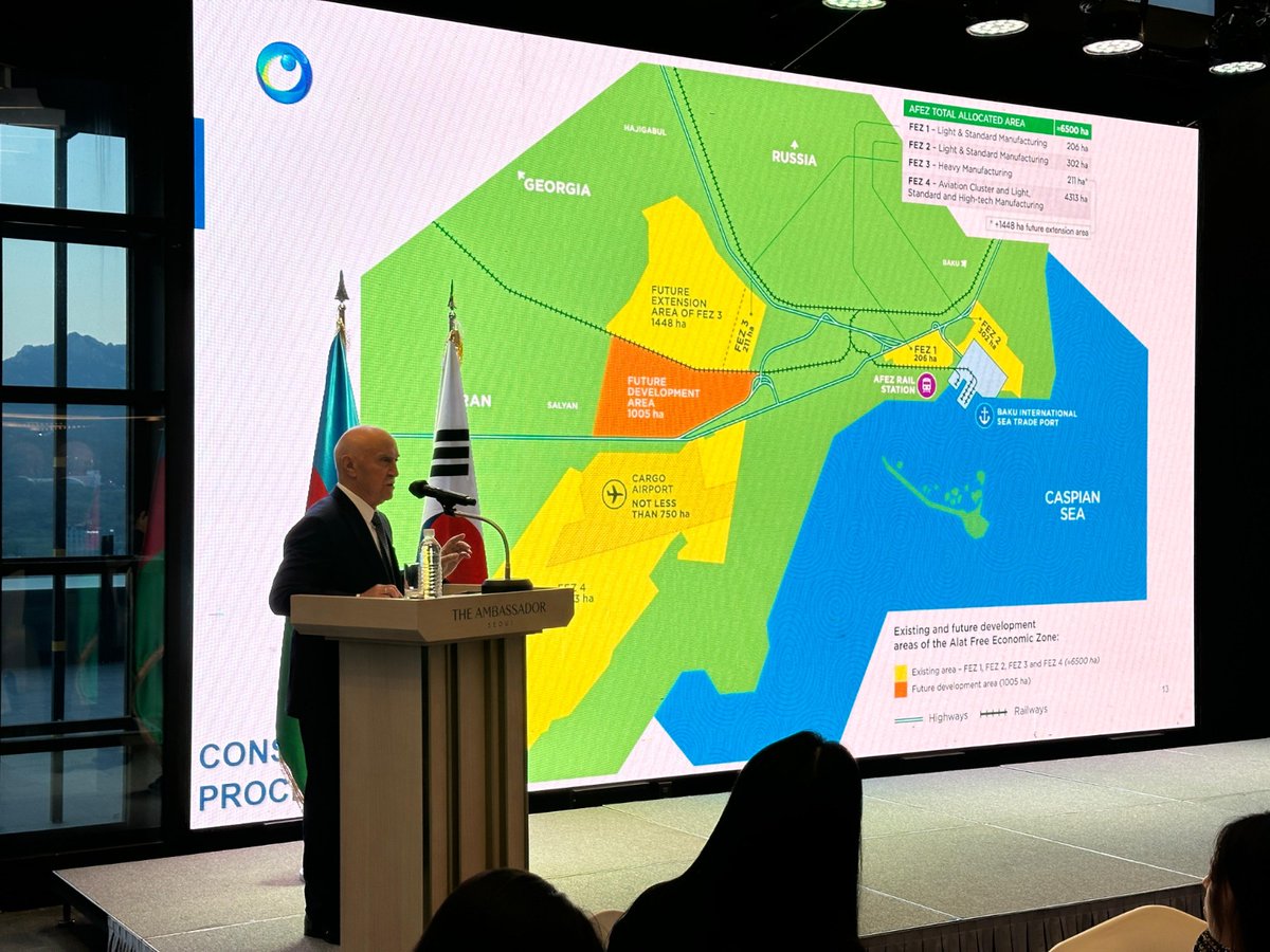 AFEZ hosted the event ‘Unlocking the Potential for Korean Manufacturing Companies’ in Seoul, highlighting investment opportunities, favorable incentives, and infrastructure. B2B meetings followed. 

bit.ly/4m3Z0ce

#AFEZ #KoreanManufacturing #EconomicCooperation