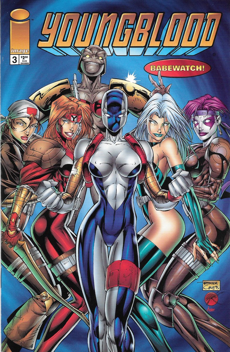 Rob Messick (@robmessick) on Twitter photo BabeWatch!! What a hilarious idea. Youngblood V2 #3. This cover by #RogerCruz and <a href="/DannyMiki_/">Danny Miki โ๏ธ๐ค๐ผ๐๏ธ</a> !
<a href="/robertliefeld/">robliefeld</a> #Youngblood <a href="/ImageComics/">Image Comics</a> #ExtremeStudios #Extreme BabeWatch!! What a hilarious idea. Youngblood V2 #3. This cover by #RogerCruz and <a href="/DannyMiki_/">Danny Miki โ๏ธ๐ค๐ผ๐๏ธ</a> !
<a href="/robertliefeld/">robliefeld</a> #Youngblood <a href="/ImageComics/">Image Comics</a> #ExtremeStudios #Extreme