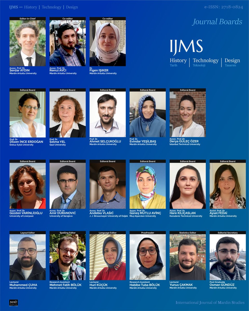 IJMS (@ijms_mau) on Twitter photo The International Journal of Mardin Studies (IJMS) is a peer-reviewed interdisciplinary academic journal published twice per year (June-December) by Mardin Artuklu University. <a href="/ibrahimozcosar/">ibrahim özcoşar</a> <a href="/mardinartuklu/">Mardin Artuklu Üniversitesi</a> <a href="/MAUYayinlari/">Mardin Artuklu Üniversitesi Yayınları</a> The International Journal of Mardin Studies (IJMS) is a peer-reviewed interdisciplinary academic journal published twice per year (June-December) by Mardin Artuklu University. <a href="/ibrahimozcosar/">ibrahim özcoşar</a> <a href="/mardinartuklu/">Mardin Artuklu Üniversitesi</a> <a href="/MAUYayinlari/">Mardin Artuklu Üniversitesi Yayınları</a>