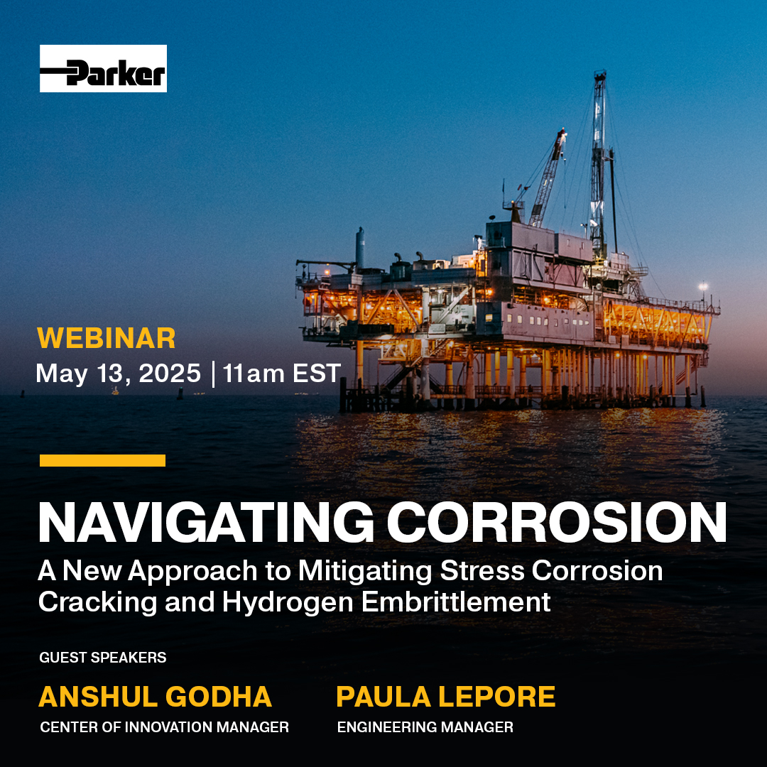 Stress corrosion cracking &amp; #HydrogenEmbrittlement pose significant risks for industries relying on stainless steels. Join us on May 13 to learn our latest insights on enhancing material reliability! prker.co/44jdn6a

#MaterialsIntegrity #MetalFatigue