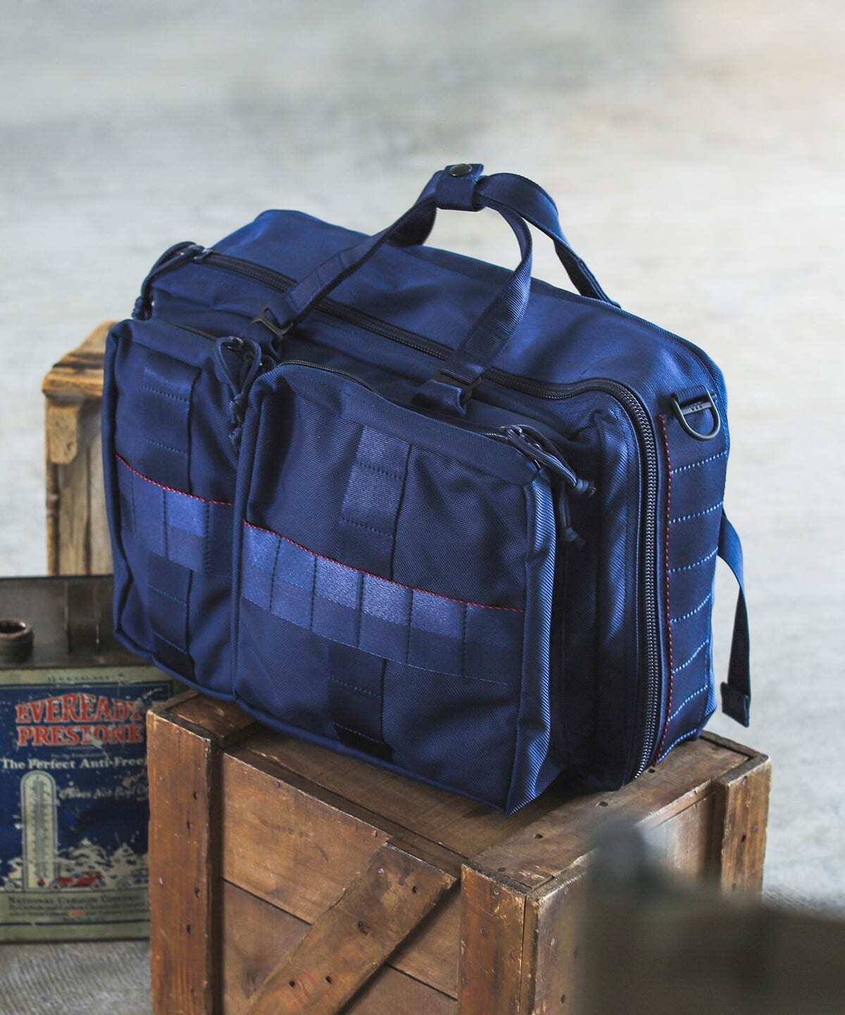送料無料！レアカラー！BRIEFING BEAMS別注　3WAY NO.1 BEAMS PLUS（ビームス プラス）【別注】BRIEFING / 3WAY BAG