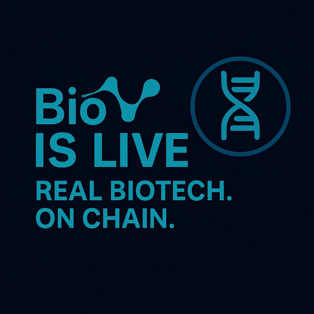 changesw_global's tweet image. Real biotech.
$BIOV just launched — and it’s not playing small.
1000 TOTAL SUPPLY.
⛓ CA: 0xf707bc844251744f2dcd86aecf73655ba340bbc9
100% unlocked
No cliff. All public. Just 40 days of linear release.
#BIOV #DeSci #BNBChain #ChangeSwap #CryptoBiotech #RealAssets