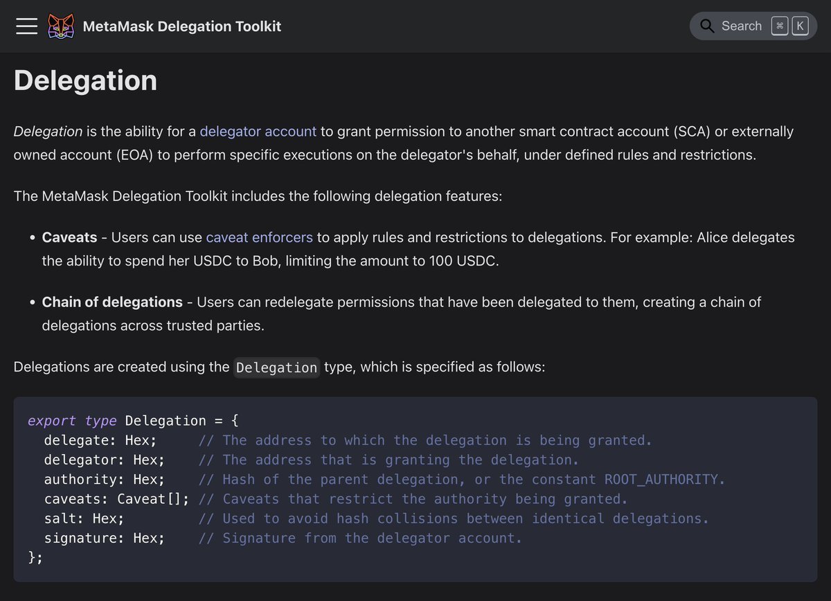Eric Bishard (@httpjunkie) on Twitter photo Resources from <a href="/ETHDubaiConf/">ETHDubai | April 28-29</a> workshop on <a href="/MetaMask/">MetaMask.eth 🦊</a> Delegator Framework/Toolkit.
hackmd.io/5MSnEy6CT5GBHN… Resources from <a href="/ETHDubaiConf/">ETHDubai | April 28-29</a> workshop on <a href="/MetaMask/">MetaMask.eth 🦊</a> Delegator Framework/Toolkit.
hackmd.io/5MSnEy6CT5GBHN…