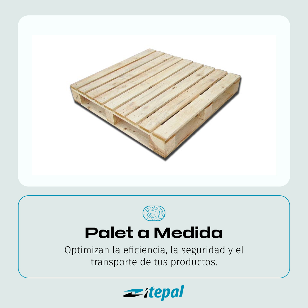 🔧 ¿No encuentras el palet que se acomode a tus necesidades? 📦

¡Queremos que nuestros palets cumplan con tus expectativas y con la seguridad de los productos! ⭐

▶️ Contáctanos:
🌐 itepal.com/palets-a-medid…
.
.
#Itepal #SolucionesPersonalizadas #LogísticaEficiente #Palets
