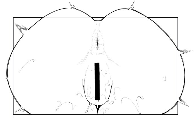 良いケツが描けた 