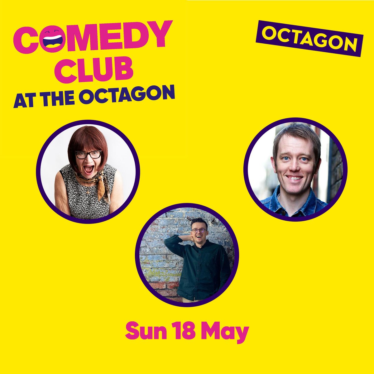 Grab your tickets now for our Comedy Club this May!⭐

Join us in the Main House Theatre for a night packed with top-tier stand-up and non-stop laughs. Whether you're a comedy regular or just looking for a brilliant night out, this is the place to be!

🔗 bit.ly/4m3G5yq