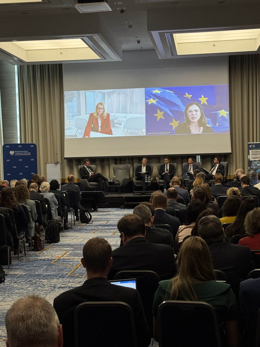 🎤 The Technology Infrastructures Conference is underway!

Kick off with the high-level panel on the role of Technology Infrastructures in EU competitiveness.

Tune into this #RiDaysEU satellite event for inspiring insights: europa.eu/!MPgnyJ