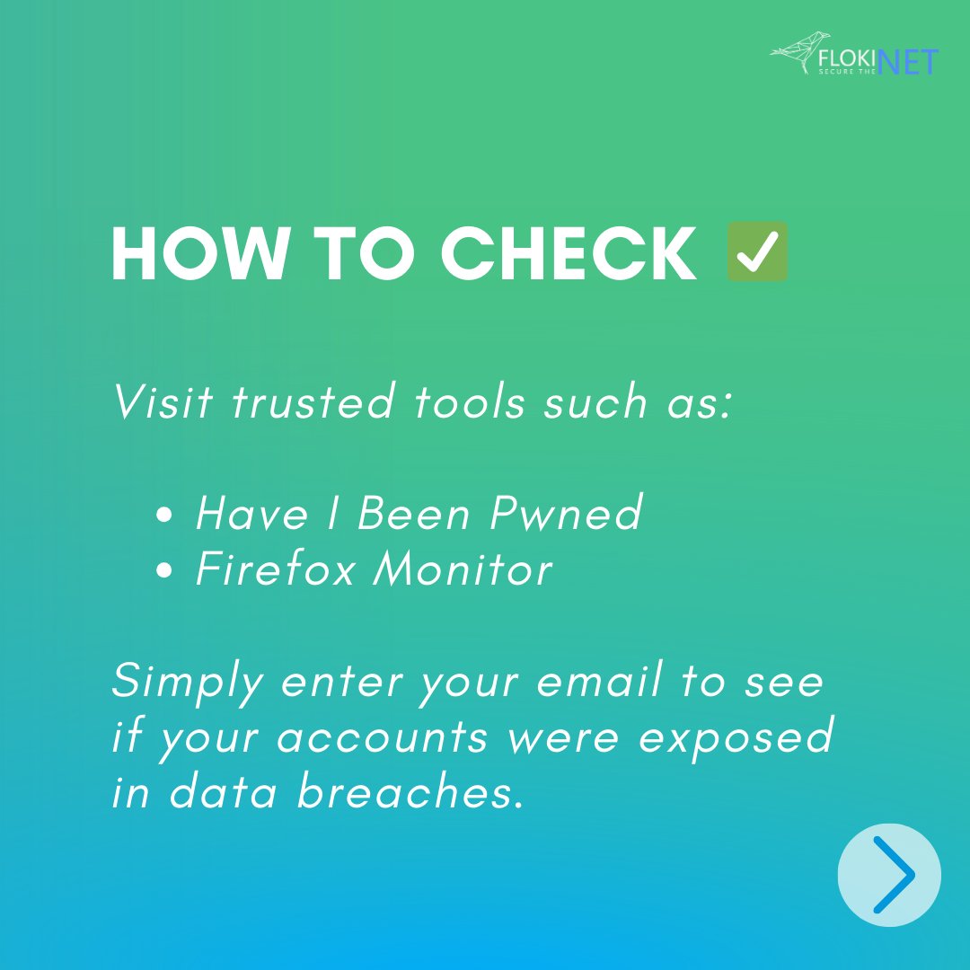 FlokiNETehf's tweet image. 🔐Passwords leaked?
Your info might be at risk—swipe to find out how to protect yourself.
#cybersecurity #FlokiNET #onlinesafety #privacymatters