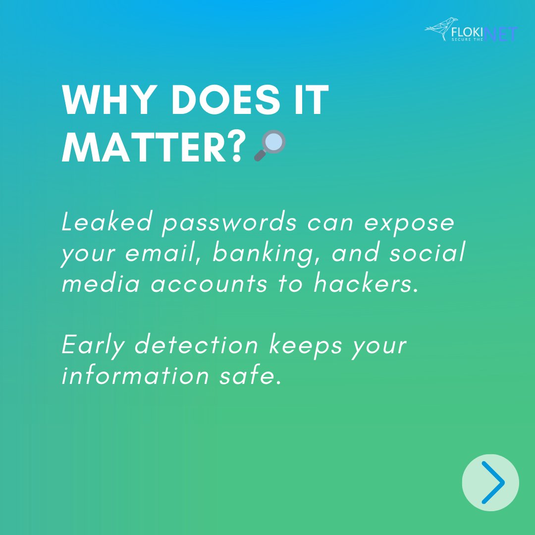 FlokiNETehf's tweet image. 🔐Passwords leaked?
Your info might be at risk—swipe to find out how to protect yourself.
#cybersecurity #FlokiNET #onlinesafety #privacymatters