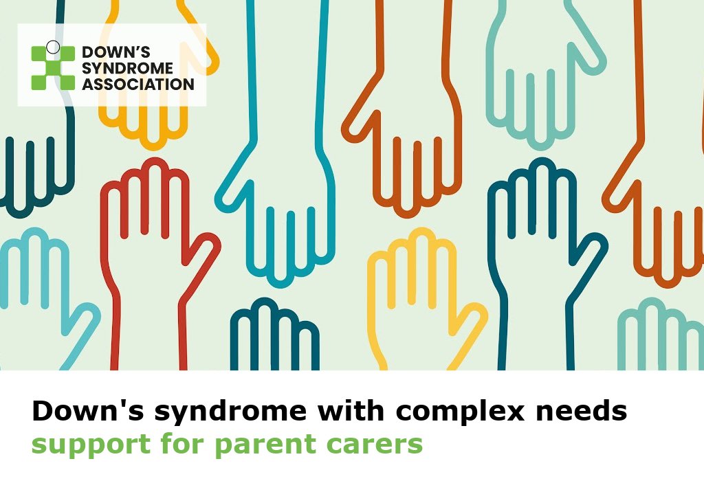 ⭐FREE ONLINE EVENT⭐
Thursday 8 May 2025 | 11am – 12.30pm

Are you a parent/family carer of someone who has Down’s syndrome and complex needs age 4 years and over?

By complex needs we usually mean that a person has an additional diagnosis such as, but not exclusively autism,