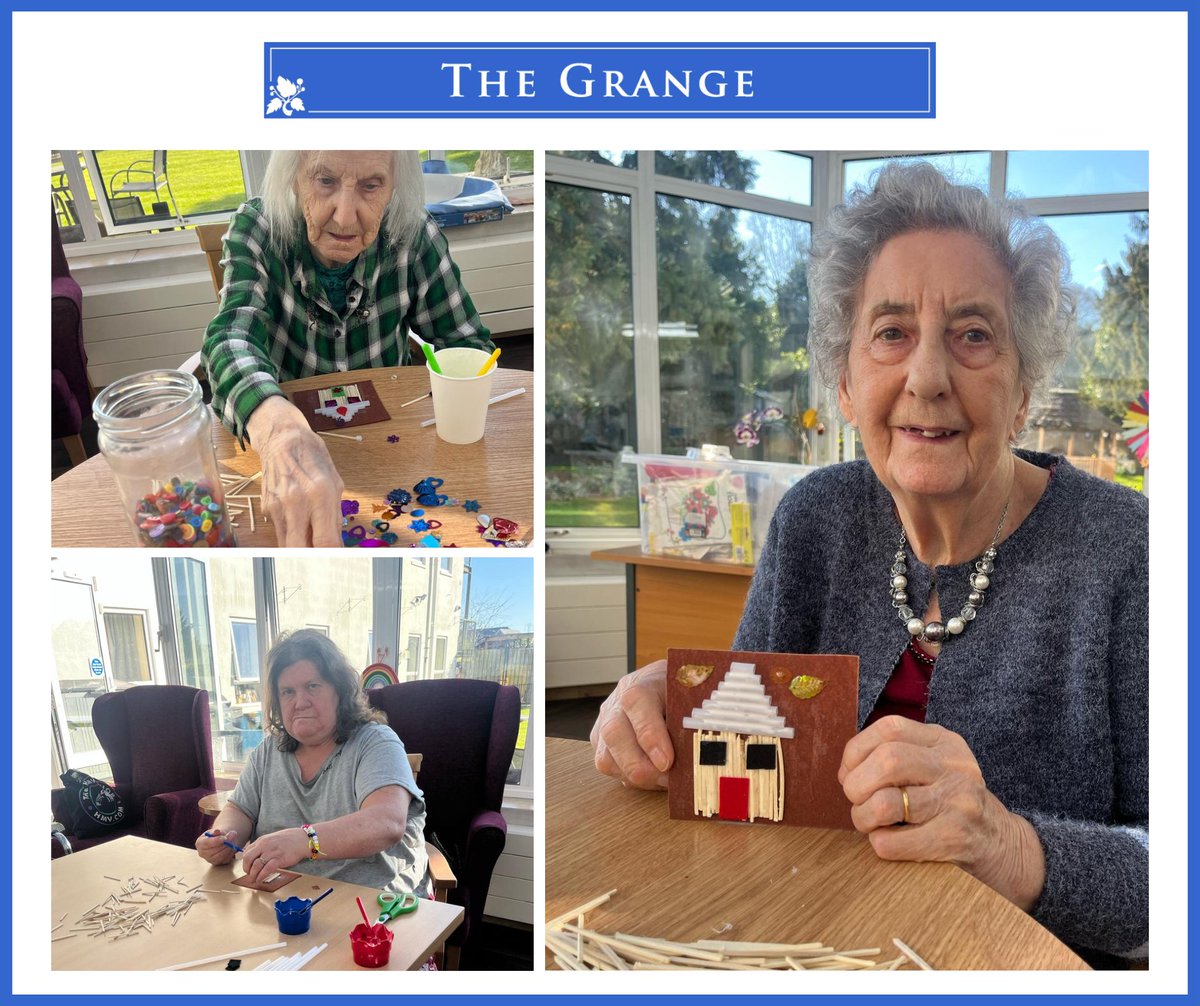 To celebrate World Recycling Day, the residents created pictures using recycled materials. The outcomes were impressive, and everyone was pleased with the final products. #carehomeactivities
