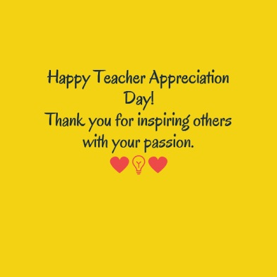 Happy Teacher Appreciation Day to our amazing staff!!!  Thank you for all of the awesome things you do each and every day for kids ❤️