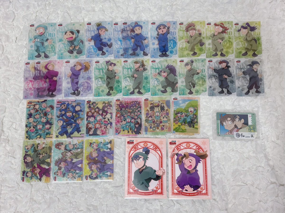 【交換】 忍たま乱太郎 忍たま クリアカード ブロマイド 星座の段

譲￤ 画像

求￤ 善法寺.綾部 ＞ 尾浜1.六年生集合1
異種 善法寺.綾部.小松田.伏木蔵

クリカ下2段は単体譲渡◎
ブロマイド2枚纏めて讓渡◎

✧ 郵送 or 福岡博多天神手渡し
✧ 善法寺.綾部含む方優先

お気軽にお声かけください🙌🏻