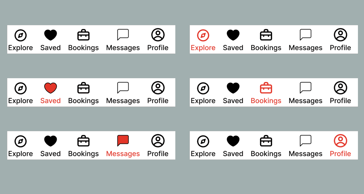 _Khan_Dzn's tweet photo. Day 6/20 – Bottom Navigation Bar
Today I built the backbone of app navigationliterally.
A clean, intuitive bottom nav that keeps users grounded and moving without getting lost.
#UIUXChallenge #UXDesign #DesignChallenge 
@JoshOpaleke @Akindepraise_ @TechCrushHQ https://t.co/yp9FC7fGdn