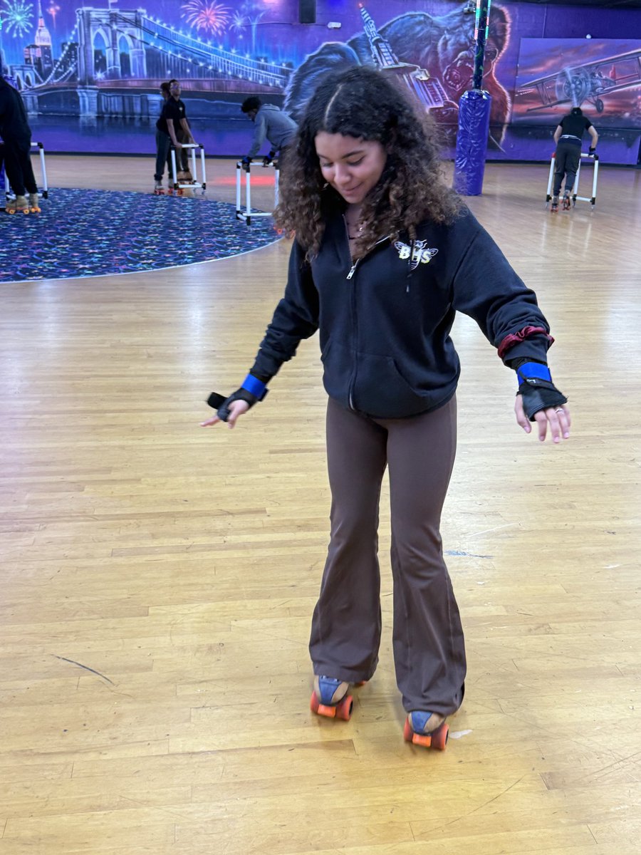 Last week was our annual roller skating trip for sophomores &amp; juniors—at the same rink I went to as a kid. Seeing them laugh &amp; skate reminded me: even with all they carry, they’re still kids who deserve joy. These moments matter. #PrincipalLife #StudentJoy #SchoolCulture