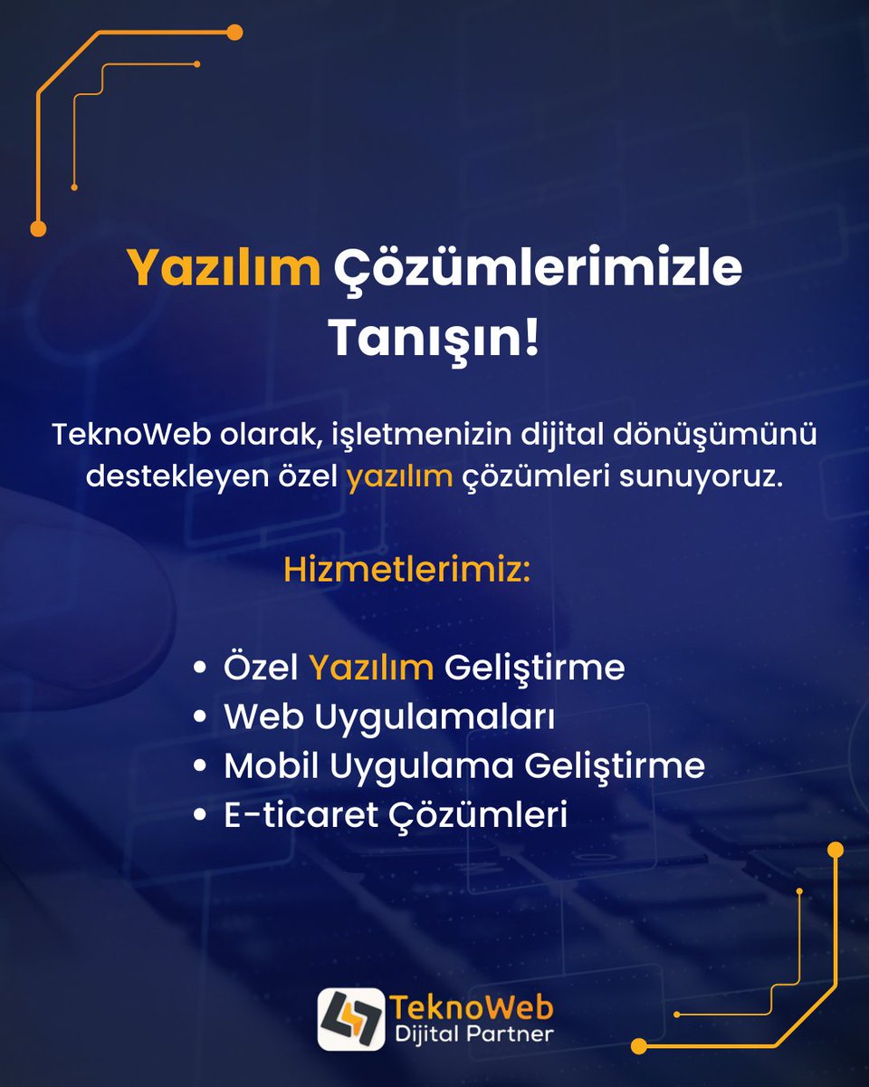 OnurDevOps's tweet image. 🚀 Yazılım Çözümlerimizle Tanışın!

TeknoWeb olarak,işletmenizin digital dönüşümünü destekleyen özel yazılım çözümleri sunuyoruz.

İhtiyacınıza özel çözümler için bizimle iletişime geçin!

📞 0850 840 88 60
🌐 teknoweb.net